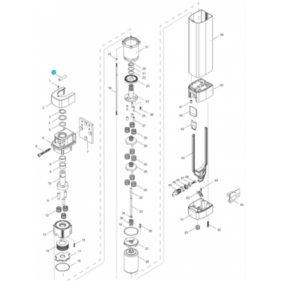 Штифт CAME для привода распашных ворот серии STYLO, 119RID351, изображение 2