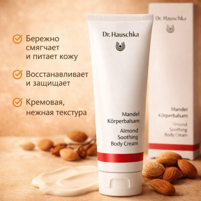Бальзам для тела "Миндаль" (Mandel Körperbalsam) 145 мл, изображение 3