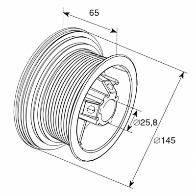 Барабан - пара (OMI 54 HL-LD), для высокого подъёма, изображение 2