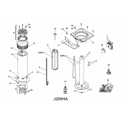 FAAC Кабель для J200HA , 63000282, изображение 2