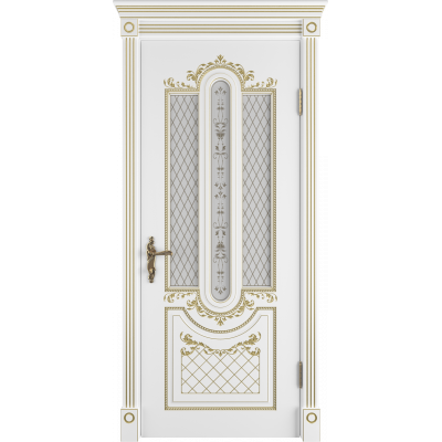 Межкомнатная дверь Alexandria 3D (Polar PG, Art Cloud). Размер: 600х2000, Размер полотна: 600х2000, изображение 2