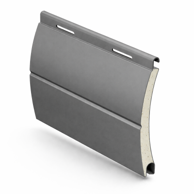 Профиль перфорированный с пенным наполнителем DOORHAN RH45PN03 серый, Цвет: серый