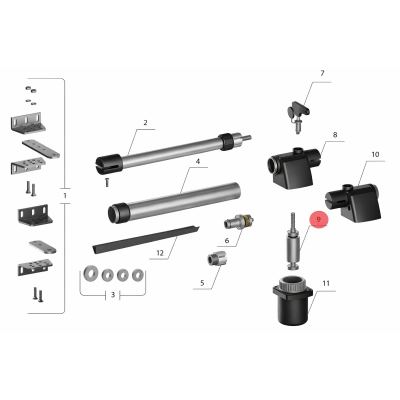 DoorHan SW4000-3 Ротор в сборе SW-4000, изображение 6