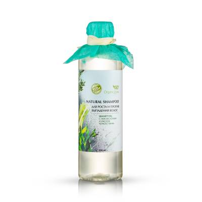 Шампунь с АНА-кислотами и маслом черного тмина "Для роста и против выпадения волос" OZ! OrganicZone, 250 мл, Варианты: Шампунь с AHA-кислотами Для роста и против выпадения волос