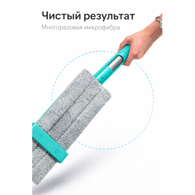 Швабра для влажной уборки пола с механизмом отжима Hausmann HM-62, изображение 3