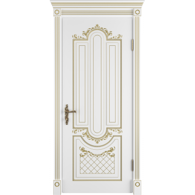 Межкомнатная дверь Alexandria 3D (Polar PG). Размер: 600х2000, Размер полотна: 600х2000, изображение 2