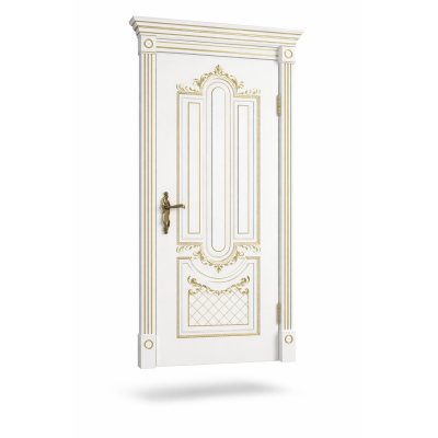 Межкомнатная дверь Alexandria 3D (Polar PG). Размер: 600х2000, Размер полотна: 600х2000