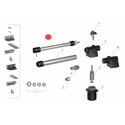 Винт ходовой в сборе SW-2500, изображение 4