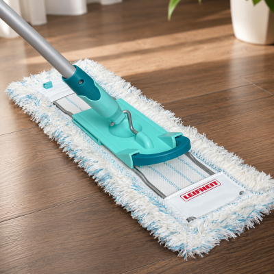 Швабра для пола с телескопической ручкой Leifheit HAUSREIN PROFI cotton plus 55023, изображение 2