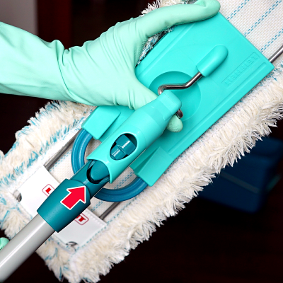 Швабра для пола с телескопической ручкой Leifheit HAUSREIN PROFI cotton plus 55023, изображение 11