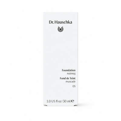 Тональный крем Dr. Hauschka, оттенок 05 мускатный орех, 30 мл, легкое покрытие, натуральная косметика, изображение 3