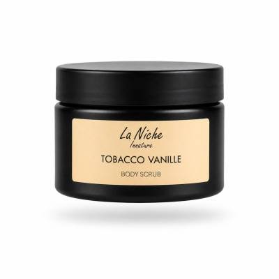 Натуральный парфюмированный скраб для тела "Tobacco Vanille" INNATURE La Niche по мотивам Tom Ford "TOBACCO VANILLE", 250 мл, Варианты: Парфюмированный скраб для тела Tobacco Vanille