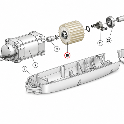 AN-MOTORS Редуктор ASW.5010, изображение 3