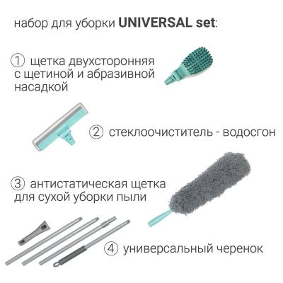 Набор для уборки HAUSMANN Universal set / HM-S-03, изображение 6