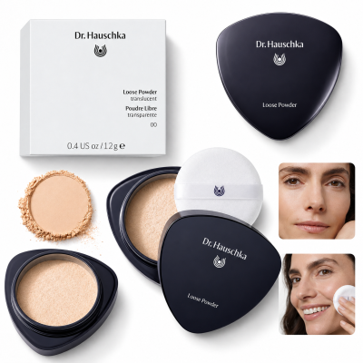 Пудра для лица рассыпчатая 00 прозрачная (Loose Powder 00 translucent) Dr.Hauschka 12 г, изображение 10