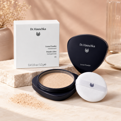 Пудра для лица рассыпчатая 00 прозрачная (Loose Powder 00 translucent) Dr.Hauschka 12 г, изображение 6