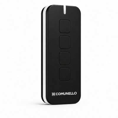 4-х канальный пульт дистанционного управления COMUNELLO VIC-4BLACK, черный, Цвет: черный