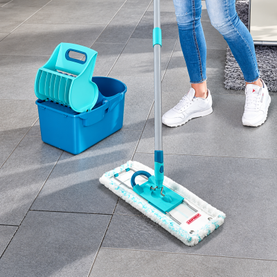 Комплект для уборки Profi Compact: ведро с прессом для отжима и швабра, изображение 2