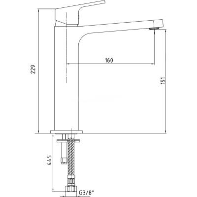 Смеситель для раковины 102188003EX, изображение 2