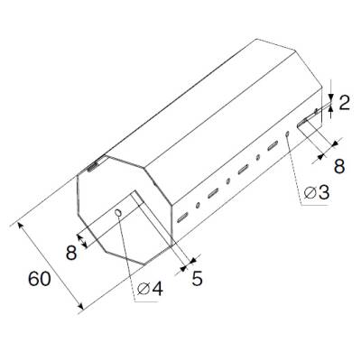 Вал октогональный RV60х0.6, изображение 2