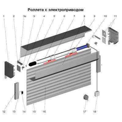 Замок верхний автоматический RM3