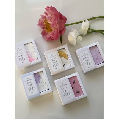 Бомбочка-КВАДРАТ "Дикая ягода" обогащенная маслом кокоса MiPASSiON, 155 г, Варианты: Бомбочка квадрат Дикая ягода, изображение 4