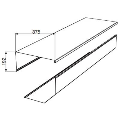 Короб защитный RB37501, белый, Цвет: белый, изображение 2