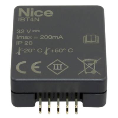 Адаптер Nice IBT4N для подключения к шине BUS4T для управления автоматикой через WIFI, изображение 2 от магазина Брами Маркет Адаптер Nice IBT4N для подключения к шине BUS4T для управления автоматикой через WIFI, изображение 2
