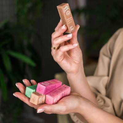 Бальзам для губ "Защитный", с ароматом шоколада Pretty Garden, 4 г, Варианты: Бальзам для губ Защитный, изображение 6