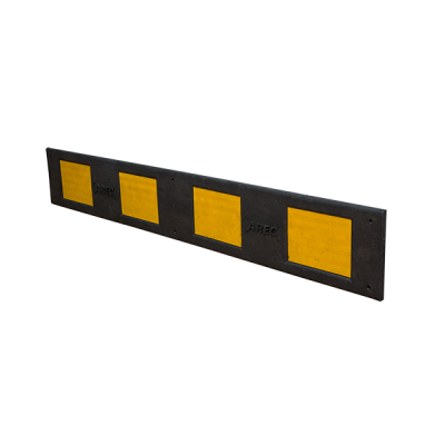 Демпфер стеновой ДС-1000П с прямоугольным отражателем желтым, Цвет: желтый