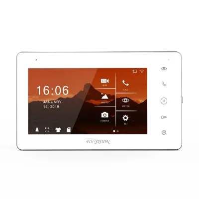Сенсорный домофон Polyvision PVD-07L-HDW v.8.1