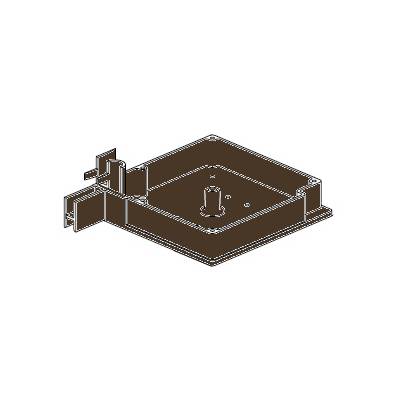 Крышка боковая DOORHAN RK12502, коричневый, Цвет: коричневый