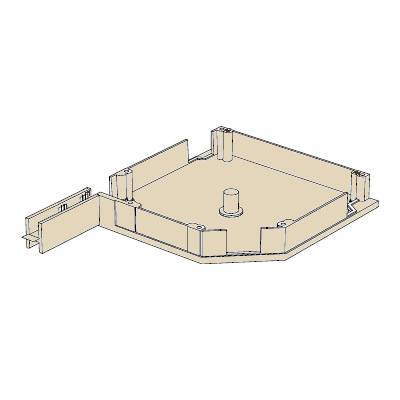 Крышка боковая DOORHAN RK15039, золотой дуб (GOLDEN OAK), Цвет: золотой дуб (GOLDEN OAK)