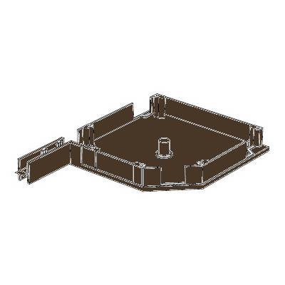 Крышка боковая DOORHAN RK16502, коричневый, Цвет: коричневый