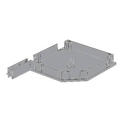 Крышка боковая DOORHAN RK16503, серый, Цвет: серый