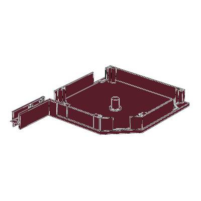 Крышка боковая DOORHAN RK16507, бордовый, Цвет: бордовый