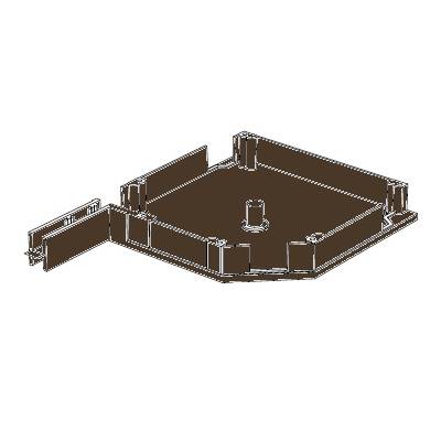 Крышка боковая DOORHAN RK20502, коричневый, Цвет: коричневый
