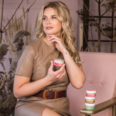 Маска-баттер для лица «Для сухой кожи» интенсивное питание, с маслом какао Pretty Garden, 60 г, Варианты: Маска-баттер для сухой кожи лица, изображение 5