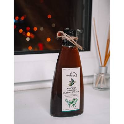 Шампунь "Крапива, розмарин, корень лопуха" укрепляющий, для всех типов волос Традиция, 250 мл, изображение 2 от магазина Брами Маркет Шампунь "Крапива, розмарин, корень лопуха" укрепляющий, для всех типов волос Традиция, 250 мл, изображение 2