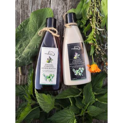Шампунь "Крапива, розмарин, корень лопуха" укрепляющий, для всех типов волос Традиция, 250 мл, изображение 5 от магазина Брами Маркет Шампунь "Крапива, розмарин, корень лопуха" укрепляющий, для всех типов волос Традиция, 250 мл, изображение 5