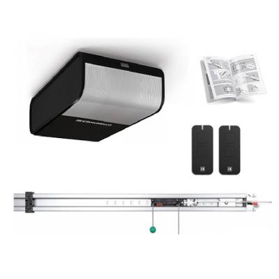 Потолочный привод для гаражных секционных ворот Comunello Rampart RT600LKIT, Варианты: Электропривод RT600LKIT, Цвет: черный, изображение 5