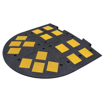 Искусственная дорожная неровность из композитного материала Arec ИДН-1100С средний, из 2-х частей, Варианты: Искусственная дорожная неровность ИДН-1100С, Цвет: черный, изображение 2