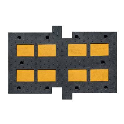 Искусственная дорожная неровность из композитного материала Arec ИДН-900С средний, Варианты: Искусственная дорожная неровность ИДН-900С, Цвет: черный, изображение 2