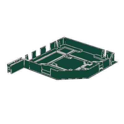 Крышка боковая DOORHAN RK30005, зеленый, Цвет: зеленый