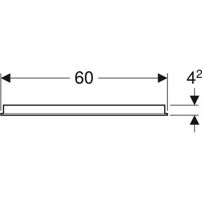 Набор мебели Geberit Renova Plan, 60 см, белый глянцевый, комплект Идеальная тройка, 529.915.01.6, изображение 13 от магазина Брами Маркет Набор мебели Geberit Renova Plan, 60 см, белый глянцевый, комплект Идеальная тройка, 529.915.01.6, изображение 13