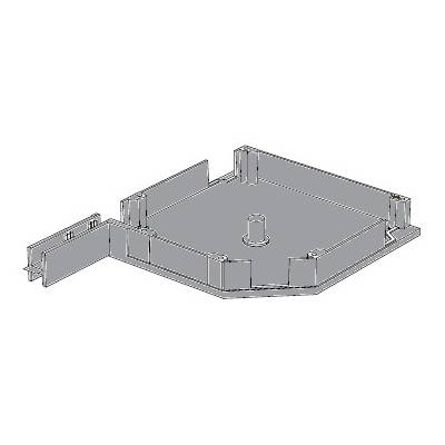Крышка боковая DOORHAN RK13703, серый, Цвет: серый