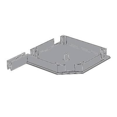 Крышка боковая DOORHAN RK250S03, серый, Цвет: серый
