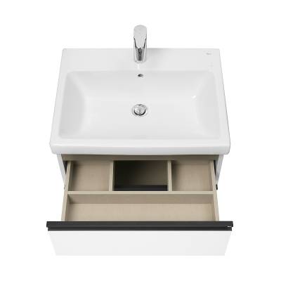 Тумба под раковину Roca Domi 60 см, 857532806, белый глянец, изображение 4