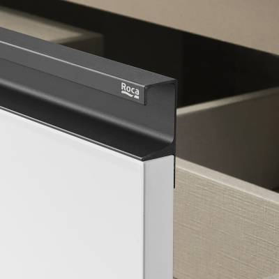 Тумба под раковину Roca Domi 60 см, 857532806, белый глянец, изображение 10