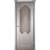 Межкомнатная калевочная дверь Виктория ДО, Вид остекления: с остеклением, Размер полотна: 600х2000